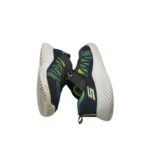 Adidasi copii Skechers 34 , material textil , negru albastru verde - imagine 4