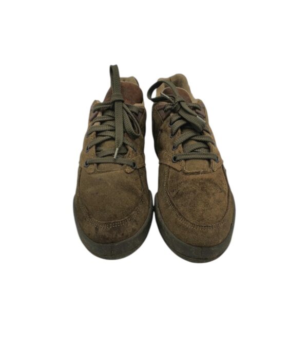 Adidasi unisex 39 , piele intoarsa , material textil , maro - imagine 5