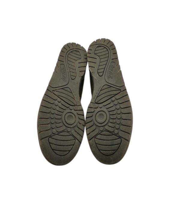 Adidasi unisex 39 , piele intoarsa , material textil , maro - imagine 3