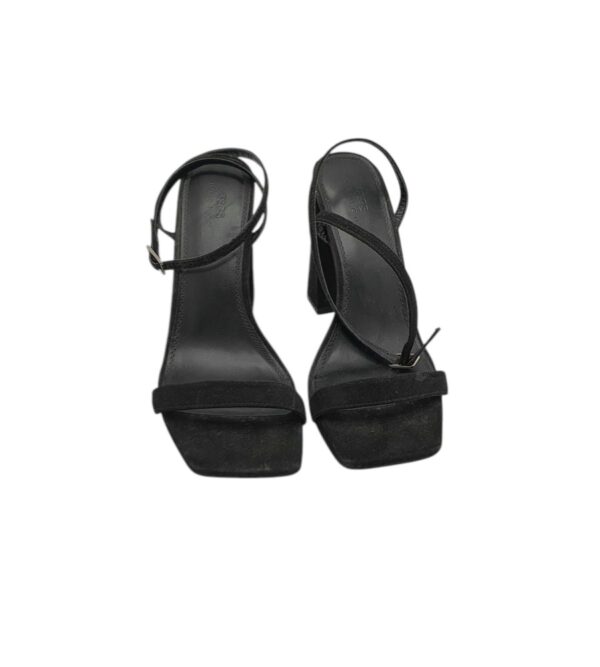Sandale dama Asos 39 ,material textil , negru - imagine 5