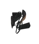 Sandale dama Asos 39 ,material textil , negru - imagine 4