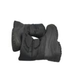 Cizme dama Pier One 38 , alte materiale , material textil , negru , imblanite - imagine 4