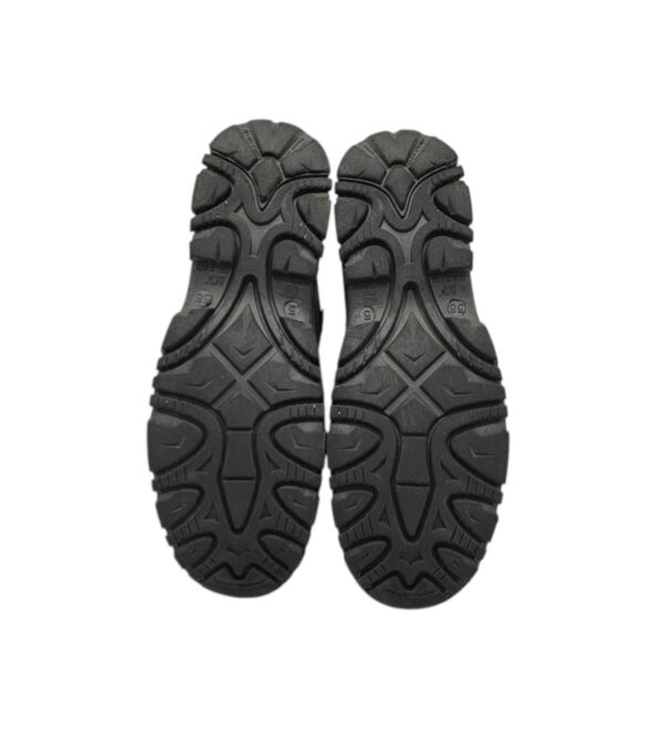 Cizme dama Pier One 38 , alte materiale , material textil , negru , imblanite - imagine 3