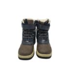 Cizme copii Friboo 32 , imitatie piele , negru maro , imblanite - imagine 5