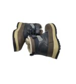 Cizme copii Friboo 32 , imitatie piele , negru maro , imblanite - imagine 4