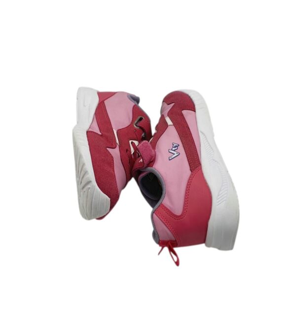 Adidasi dama Vty 35 , material textil , imitatie piele , roz - imagine 4
