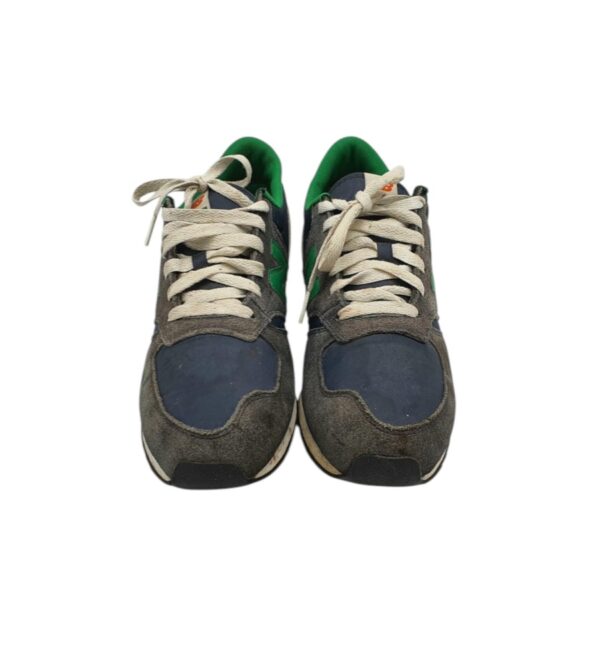 Adidasi barbati New Balance 44 , piele intoarsa , material textil , negru verde - imagine 3