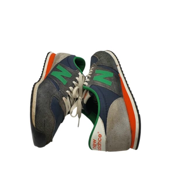 Adidasi barbati New Balance 44 , piele intoarsa , material textil , negru verde - imagine 4