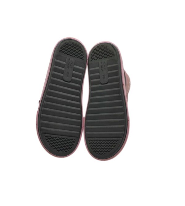 Cizmoe copii Friboo 28 , imitatie piele , roz negru , imblanite - imagine 3