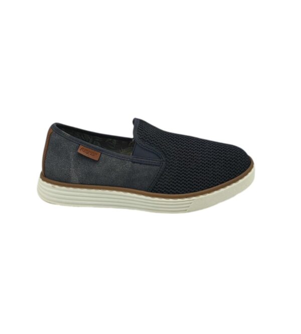 Espadrile barbati Rieker 44 , material textil , bleumarin - imagine 1