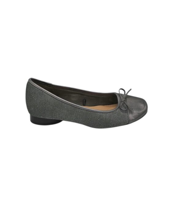 Balerini dama Good Sole 39 , material textil , imitatie piele , gri - imagine 1