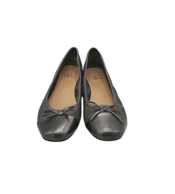 Balerini dama Good Sole 39 , material textil , imitatie piele , gri - imagine 5