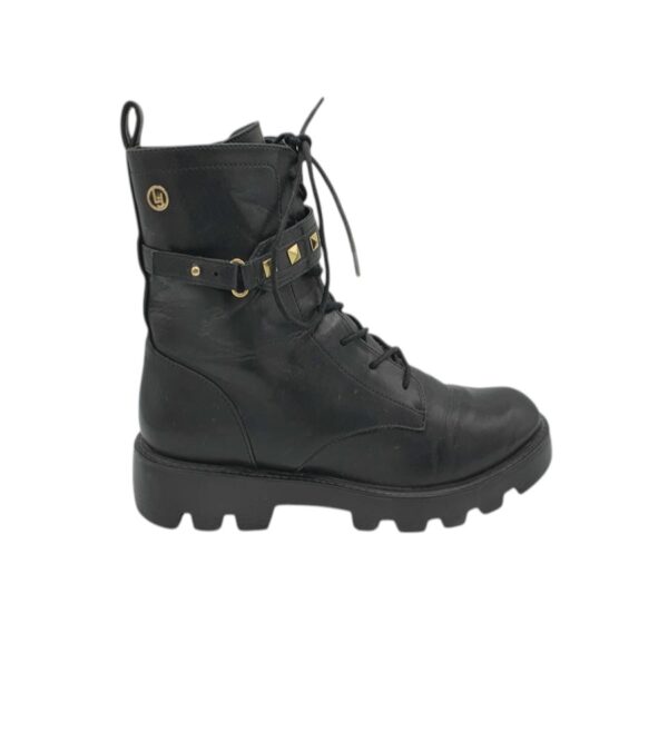 Ghete dama Liu-Jo 39 , imitatie piele , negru - imagine 1