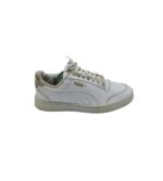 Adidasi unisex Puma 40 , imitatie piele , alb
