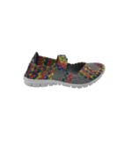 Espadrile dama 38 , material textil , multicolor