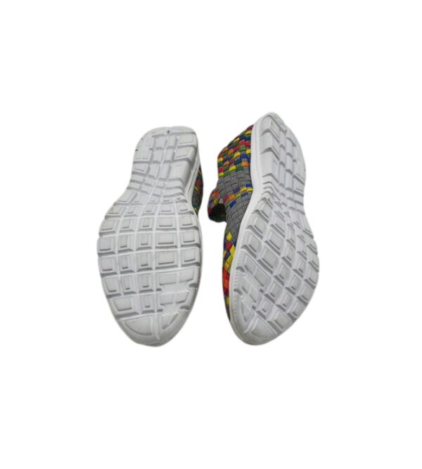 Espadrile dama 38 , material textil , multicolor - imagine 3