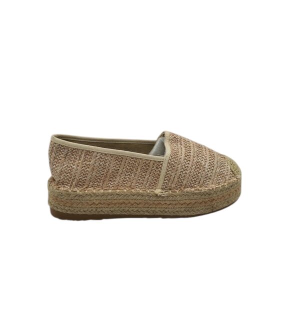 Espadrile dama A&H 40 , material textil , maro - imagine 1
