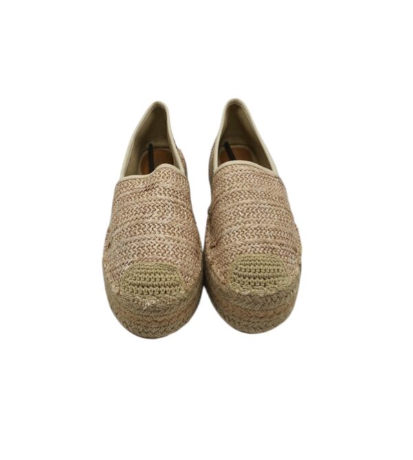 Espadrile dama A&H 40 , material textil , maro - imagine 5