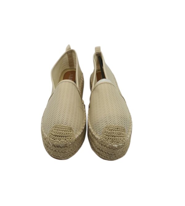 Espadrile dama A&H 40 , material textil , bej - imagine 5