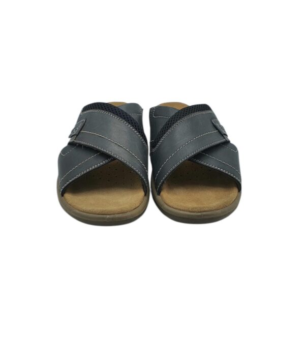 Saboti barbati Salamander 43 , piele , negru maro - imagine 5