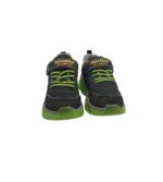 Adidasi copii Skechers 32 , imitatie piele , material textil , gri verde - imagine 5