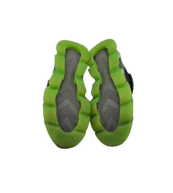 Adidasi copii Skechers 32 , imitatie piele , material textil , gri verde - imagine 3