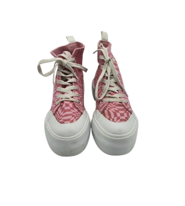 Tenisi dama Primark 39 , material textil , roz alb - imagine 5