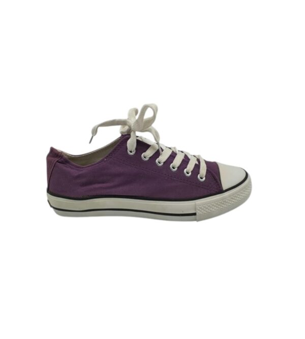 Tenisi dama DooDogs 40 , material textil , mov alb - imagine 1