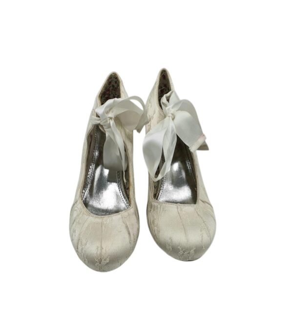 Pantofi dama Monsoon 41 , material textil , alb - imagine 5