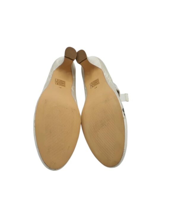 Pantofi dama Monsoon 41 , material textil , alb - imagine 3