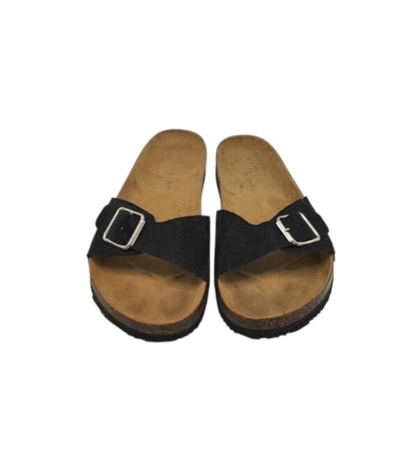 Saboti dama Primark 40 , material textil , negru maro - imagine 5