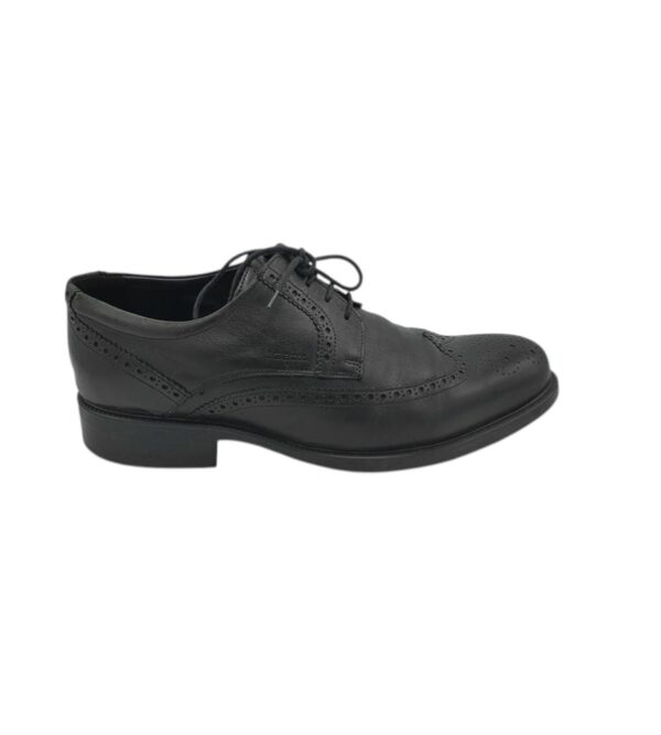 Pantofi barbati Geox 46 , piele , negru - imagine 1