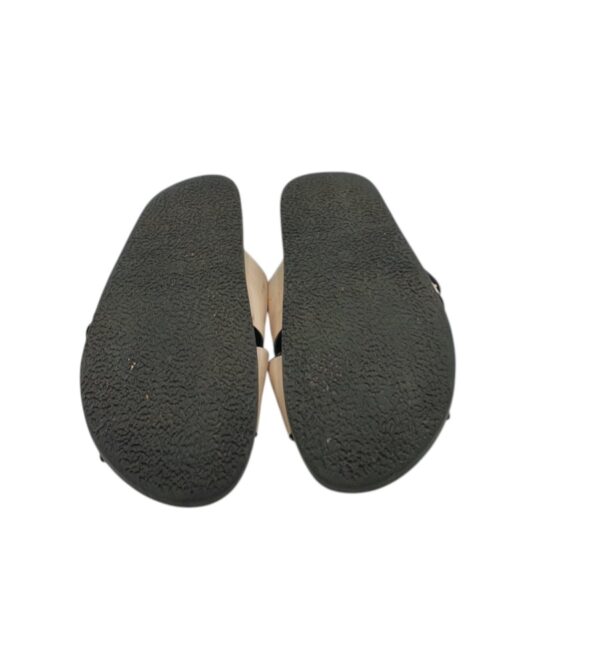 Saboti dama Topshop 39 , imitatie piele , negru bej - imagine 3