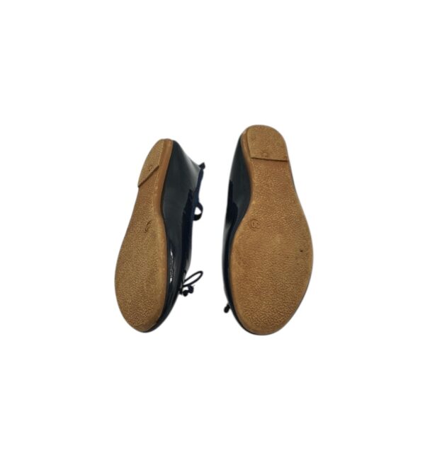 Balerini copii 30 , imitatie piele , bleumarin - imagine 3