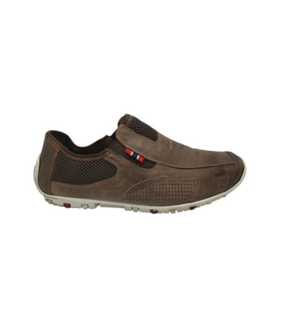 Adidasi barbati Rieker 44 , imitatie piele , piele , material textil , maro - imagine 1