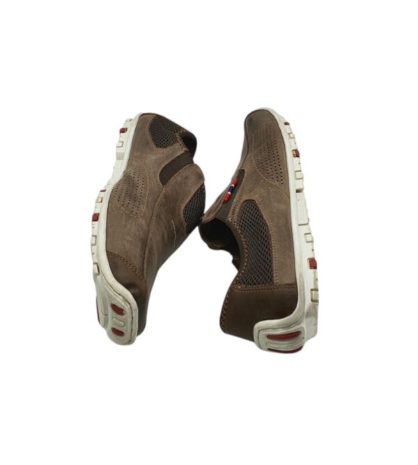 Adidasi barbati Rieker 44 , imitatie piele , piele , material textil , maro - imagine 4
