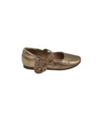 Balerini copii Cupcake 30 , imitatie piele , auriu