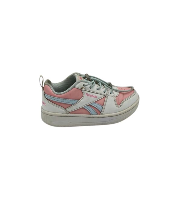 Adidasi copii Reebok 29 , piele , imitatie piele , alb roz - imagine 1