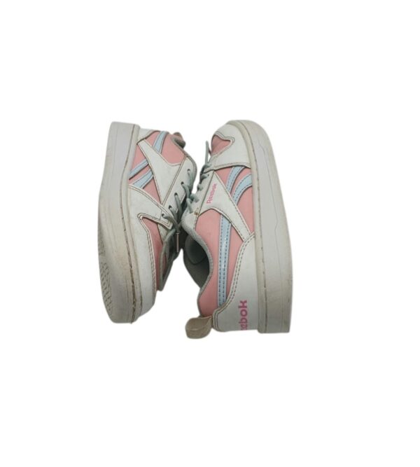 Adidasi copii Reebok 29 , piele , imitatie piele , alb roz - imagine 4