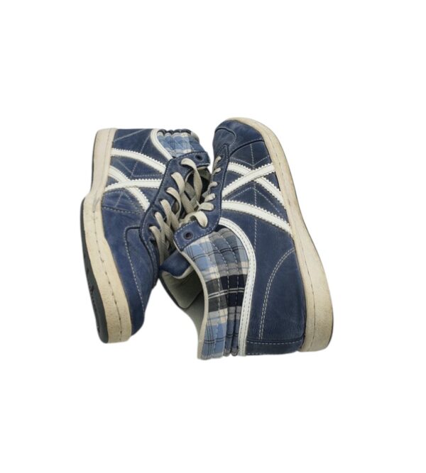 Adidasi dama Graceland 39 , imitatie piele , material textil , bleumarin alb - imagine 4