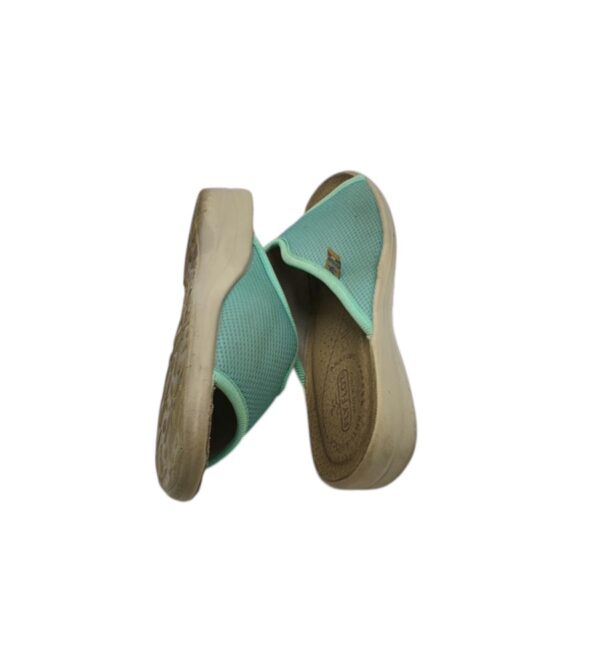 Saboti dama Fly Flot 40 , material textil , albastru maro - imagine 3