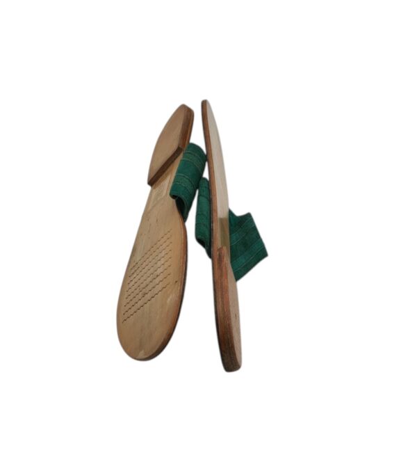 Saboti dama Atmosphere 39 , material textil , verde - imagine 4