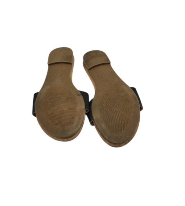 Saboti dama Inuovo 38 , piele , maro negru - imagine 3