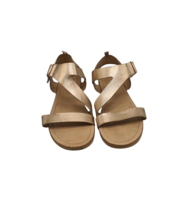 Sandale dama H&M 36 , imitatie piele , auriu - imagine 5