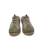 Saboti dama Rieker 40 , material textil , imitatie piele , gri - imagine 5