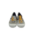 Espadrile copii F&F 28 , material textil , gri - imagine 5
