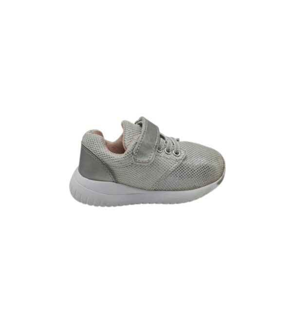 Adidasi dama Primark 27 , material textil , alb gri - imagine 1