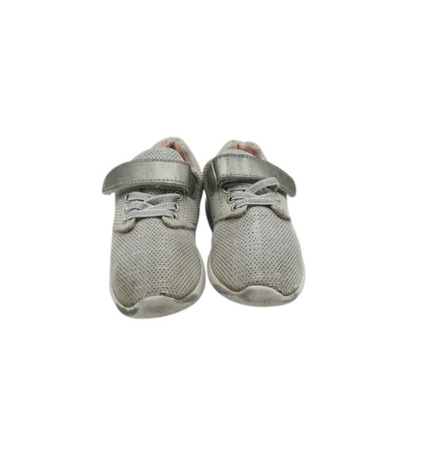 Adidasi dama Primark 27 , material textil , alb gri - imagine 5