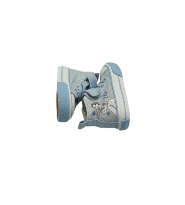 Tenisi copii 19 , material textil , albastru alb - imagine 4