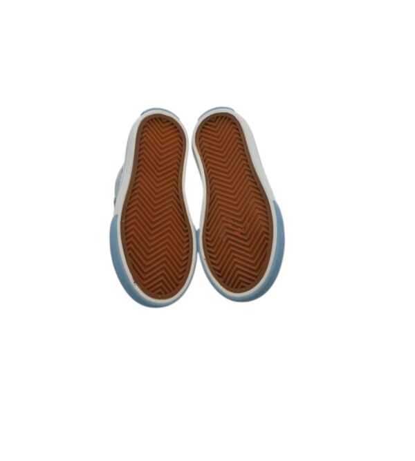 Tenisi copii 19 , material textil , albastru alb - imagine 3